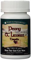 Peony & Licorice Teapills (Shao Yao Gan Cao Wan), 200 ct, Plum Flower
