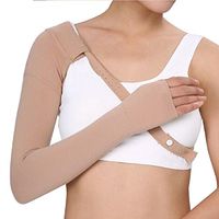 Tinsay Post Mastectomy Compression Sleeve, Anti Swelling Support Edema Swelling Lymphedema, 30~40 mmHg (Left Hand/Right Hand)