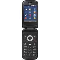 Simple Mobile Z232 Flip Prepaid Carrier Locked - 2.8Inch Screen - 512GB - Black (U.S. Warranty)