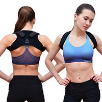 Posture Corrector for Women, Men and Kids- Invisible and Comfortable Back, Shoulder Support Brace - Discreet Design - Clavicle Support for Medical Problem & Prevent Slouching