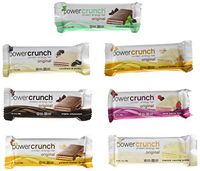 Power Crunch Original High Protein Energy Bar All Flavors Variety Pack (7 Bars)