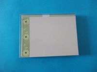 Crane CC9466 Green Daisy Daisy Design on Ecruwhite Kid Finish 100% Cotton 10 Cards 10 Envelopes 5 3/4" x 7 11/16" Limit 1 Per Customer