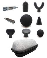 Davoa™ Jigsaw Massage Adapter- 10 Pcs Total with Casing! Premium Quality Jigsaw Massager Attachment & Jigsaw Massage Head ! Excellent Massage Tip Jigsaw for Muscles Recovery and Performance!