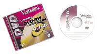 1-Pack DVD-RW 4.7GB with Jewel Case
