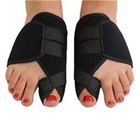 1 Pair Bunion Crooked Toes Corrector Bunion Splint Pads Bunion Relief Protector Sleeve Kit Adjustale for Night, Big Toe Alignment Straightener Separators Spacers for Joint Pain Relief Hallux Valgus.