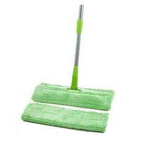 RUIRUIY Mop Microfiber Mop Pads By Easily Greener, Refills For Wet & Dry Use (Color : Green, Size : 128X35X15CM)