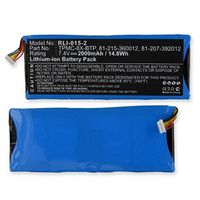 Crestron TPMC-8X Remote Control Battery RLI-015-2 Li-Ion 7.4V (2000 mAh) Battery - Replacement For Crestron TPMC-8X-BTP