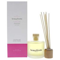 AromaWorks Nurture Reed Diffuser - May Chang, Roman Chamomile and Sandalwood Aromas - Calm, De-Stress & Sleep - Natural, Vegan, Cruelty Free - 200mL/6.76oz