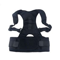 Back Posture Corrector Brace Posture Correction Rug Rugbrace Ceinture Dos Straightener,Black,M 75CM-85CM