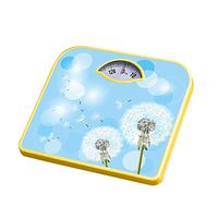 Lcxliga Mechanical Analog Bathroom Scales,Large Dial Highly Accurate Body Weight Scale,Cold Rolled Steel Body,Bathroom/Home/Gym