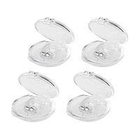 Anti Snoring Devices, Snoring Solution and Anti Snore Silicone Magnetic Anti Snore Clip Professional Sleeping Aid Relieve Snore for Men Women, Ease Breathing for Natural and Comfortable Sleep (4pcs)
