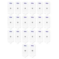 TENS Electrodes, Premium Quality XL Replacement Pads for TENS Units, 10 Pairs of Snap TENS Unit Electrodes (20 TENS Unit Pads), 2 inch x 4 inch, Discount TENS Brand