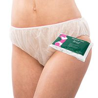 Women's Disposable Panties - APPEARUS Disposable Womens Underwear for Spa, Travel (30 Count) (X-Large (Waist 34"-38", Hips 40"-44"))