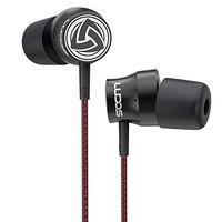 LUDOS Turbo Brown in-Ear Earphones, Fashionable Ergonomic Headphones, New Memory Foam, Durable Cable, Headphones with Microphone, Bass, Volume Control for Samsung, iPhone, Huawei
