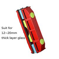 HAOTZ Double-Sided Window Cleaner Glass Wiper Magnetic Window Cleaner The Glider Portable Wipe Glass Cleaning Tools Window Washing Glass Cleaning Brush for High-Rise Double Glazed Windows (D3)