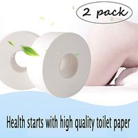 Toilet Paper, 4-Ply Embossed Toilet Paper Rolls, Soft Jumbo Rolls Commercial, Individually Wrapped Standard Rolls (white) (2)