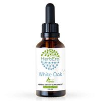 White Oak B60 Alcohol-Free Herbal Extract Tincture, Super-Concentrated Organic White Oak (Quercus alba) Dried Bark (2 fl oz)
