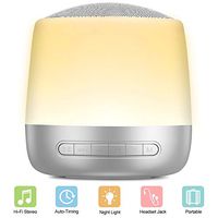White Noise Machine | LISOPO Sleep Sound Machine for Baby Kid Adult | 28 HiFi Soothing Sound | 13 Modes Night Light with Touch Control | Timer & Memory Function | Sleep Therapy for Home Office Travel
