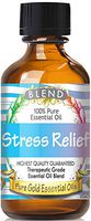 Pure Gold Stress Relief Blend Essential Oil, 100% Natural & Undiluted, 60ml