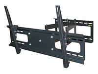 Black Full-Motion Tilt/Swivel Wall Mount Bracket for LG 55LB5900 55" inch LED HDTV TV/Television - Articulating/Tilting/Swiveling