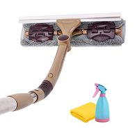 Squeegee Window Cleaning Squeegee Shower Squeegee Telescopic Rotatable Bendable For Bathroom Room Mirror Car Window Glass Cleaning Khaki