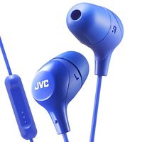 JVC HAFX38MA BLUE Marshmallow In-Ear headphones w/Remote/Mic