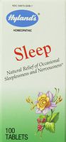 Hyland's Sleep Relief Tablets, Natural Relief of Occasional Sleeplessness and Nervousness, 100 Count