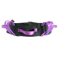 Transfer Walking Gait Belt with Multi Handles- Medical Nursing Walking Assist Aid for Elderly, Seniors, Therapy (Extra Large 72“-Purple)