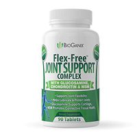 Glucosamine Chondroitin MSM & More for Joint Support & Back Pain Relief | Natural Anti Inflammatory Supplement to Soothe Aches & Increase Mobility | 90 Tablets, Gluten Free
