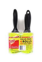 Scotch-Brite Lint Roller 4-Pack (105 Sheets/Roller)