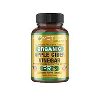 Organic Apple Cider Vinegar Capsules ACV Pro Diet Pills Detox Cleanse for Weight Loss Raw Unfiltered with Mother Powder Supplements Tablets Cayenne Ginger Inulin Fiber Prebiotics Lemon 1500mg 90ct