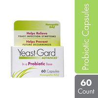YeastGard Advanced Homeopathic Remedy Capsules - 60 count Bottle