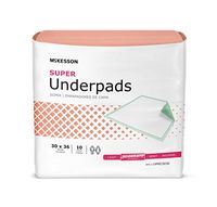 Mckesson Staydry Regular Underpads Bed Pads Disposable 30 X 36(1 Bag of 10 Pads)