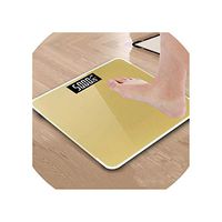 Electronic Weighing Scale Home Adult Health Accurate Body Weight Weighing Floor Diet Digital Scales Household Bathrooms 180KG,Gold