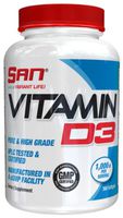 SAN Vitamin D3 360 Soft gels, 360 Count