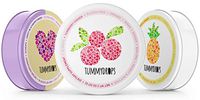 Tummydrops Variety Pack: The Organic Mellow(ish) Ginger Pack (1 tin Each Sweet BlackBerry, Yumberry, and Pineapple Ginger-Total of 54 Drops)