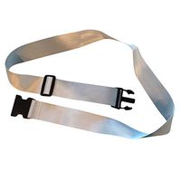 Universal Seat Belt for Wheelchair SB88-MEOS-Silver, Up to 60" Adjustable