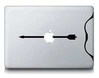 Arrow Through Apple - Hunger Games Katniss Everdeen Catching Fire Mockingjay MacBook Mac Laptop Decal Sticker