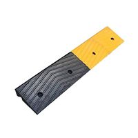 Rubber Sill Ramp, Hospital Wheelchair Supermarket Sill Pad, Durable Rain Anti-Slip Ramp Bicycle Wagon Car Uphill Service Ramp (Size: 100 17 6.5cm)