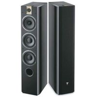 Focal Chorus 726 3-Way Bass Reflex Floor Standing Speakers, Black Piano Lacquer, Pair