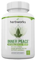 Inner Peace - Natural Stress Relief - Non Habit Forming - 90 V-Capsules