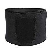 Fenido New Unisex Fat Burning Sweat Campaign Belt Body Sports Belt with Pocket Hip & Waist Supports