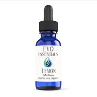 Lemon (Citrus limonum) Organic Essential Oil | 1oz | 100% Pure, Undiluted, Natural & Therapeutic Grade for Aromatherapy | EVO Essentials