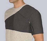 Safe-T-Sport Neoprene Shoulder Support, Black Medium