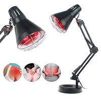 150W Red Light Therapy Heat Lamp Set for Muscle Joint Pain Relief with Improve Sleep Blood Circulation Back Shoulder Finger Pain Home