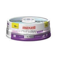 Maxell 634046 4.7 Gb Dvd+Rw (15-Ct Spindle)