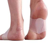 Lolicute Cushioned Arch Foot Supports Decrease Plantar Fasciitis Pain Reduces Foot Pronation(1Pair)
