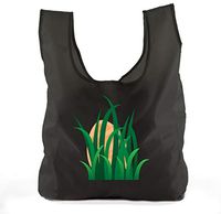 Easter Basket Bags, Bulk Reusable Grocery Bags, Easter Egg Hunt Tote Bags - No Peaking - 3PK Black CA2650EasterDTG S6