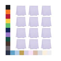 Eyeglass Cleaner Microfiber Cloth - Glasses Cleaner for All Gentle Surfaces, Touchscreens, Smartphones, Camera Lenses, LCD & HD Screens -Lavendar, 12 Pack- by OptiPlix