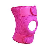 Luwint Neoprene Knee Brace, Open Patella Stabilizer with Adjustable Straps Knee Pads Support for Arthritis, ACL, Relieves Pain, Basketball, Sports, 1 Piece